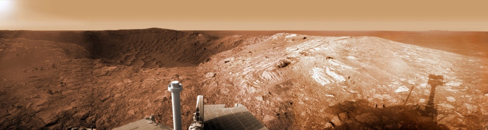 Opportunity przy kraterze Santa Maria