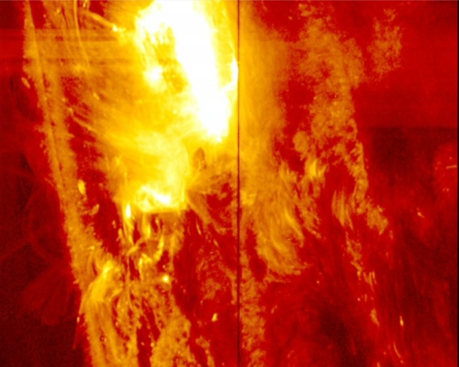 Satelita Iris zarejestrował rozbłysk