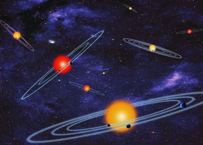 Hurtowa ilość nowo odkrytych planet