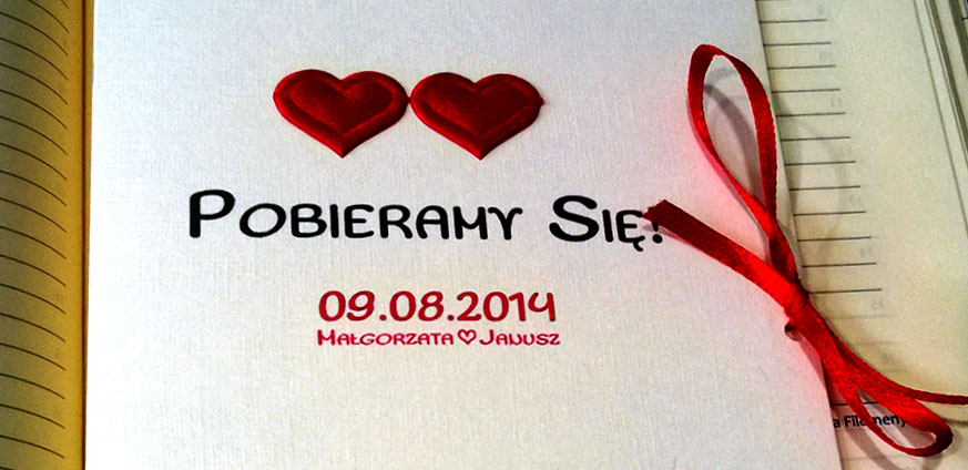 Pobieramy się!